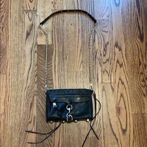 Rebecca Minkoff Black/Gold MAC Crossbody Bag